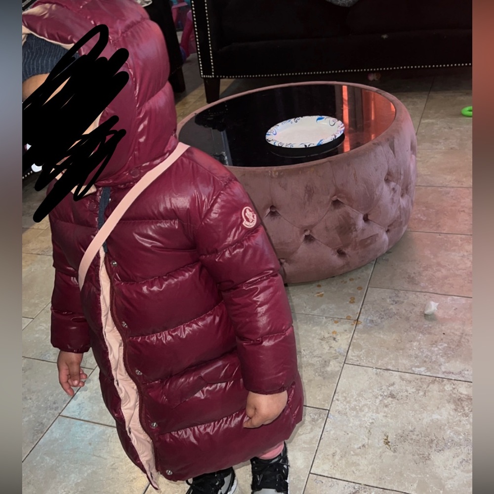 Used moncler coat size 2t